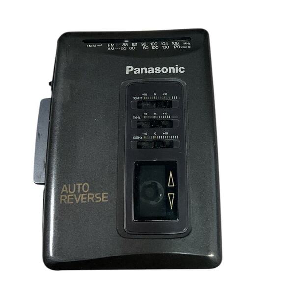 Vintage Panasonic Walkman RQ-V152 AM/FM Radio Cassette Grey Not Tested - Picture 8 of 9